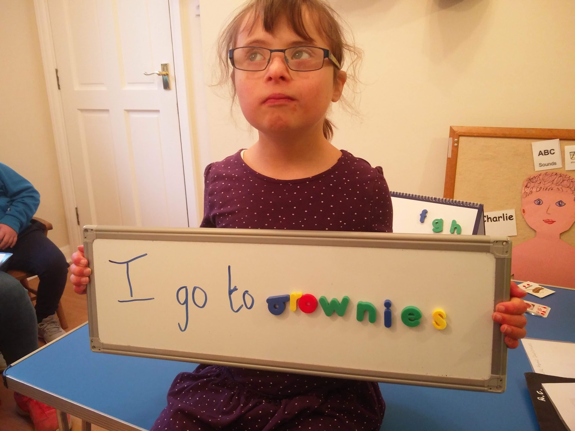 Up on speech and communication